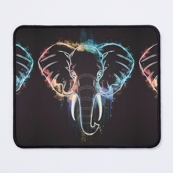 Item preview, Elephant Portrait. celestial elephant designed and sold by ElephantVibes.