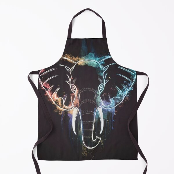 Item preview, Elephant Portrait. celestial elephant designed and sold by ElephantVibes.