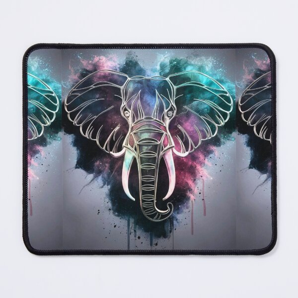 Item preview, Elephant Portrait. celestial elephant designed and sold by ElephantVibes.