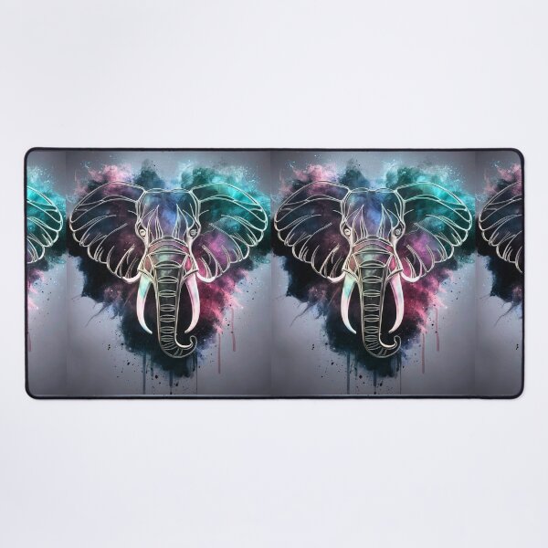 Item preview, Elephant Portrait. celestial elephant designed and sold by ElephantVibes.
