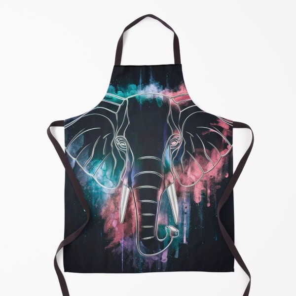 Item preview, Elephant Portrait. celestial elephant designed and sold by ElephantVibes.