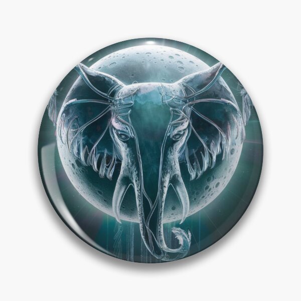 Item preview, Elephant Portrait. celestial elephant designed and sold by ElephantVibes.