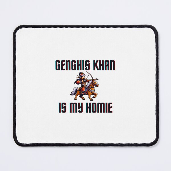 Item preview, Genghis Khan is my Homie Sticker designed and sold by Aaron Makelky.