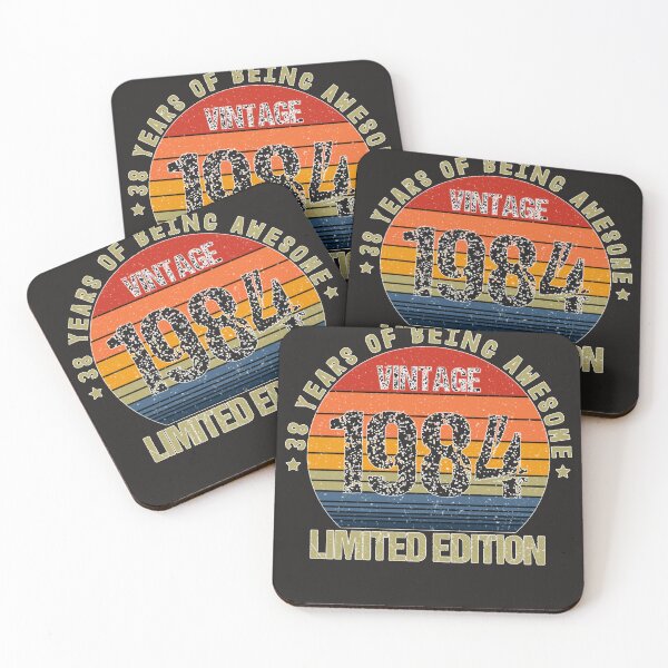 Item preview, 38 Years Of Being Awesome Vintage 1984 Limited Edition1 designed and sold by MarielleMedhur.