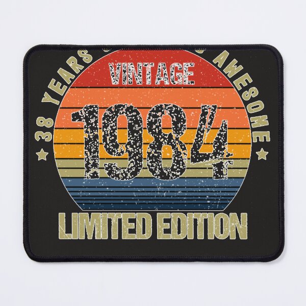 Item preview, 38 Years Of Being Awesome Vintage 1984 Limited Edition1 designed and sold by MarielleMedhur.