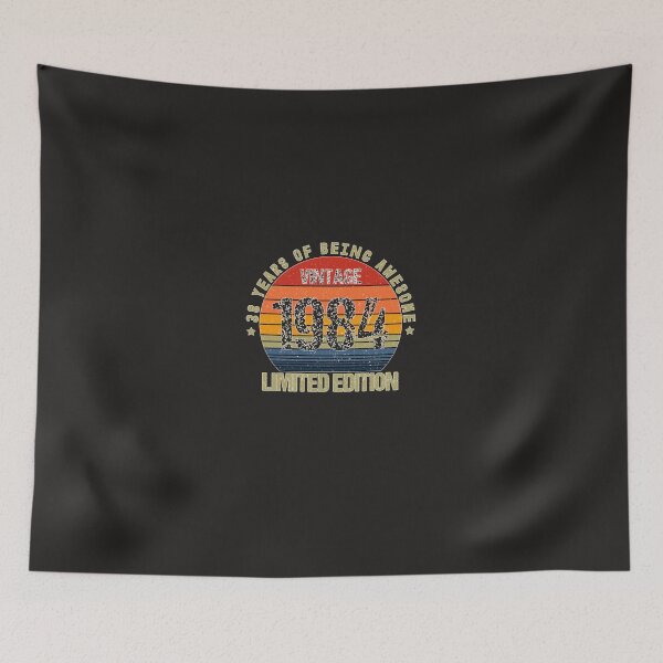 Item preview, 38 Years Of Being Awesome Vintage 1984 Limited Edition1 designed and sold by MarielleMedhur.