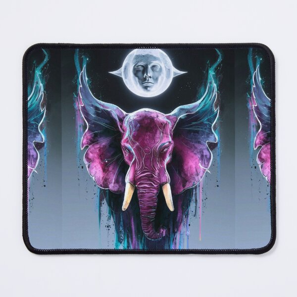Item preview, Elephant Portrait. whimsical elephant, celestial elephant designed and sold by ElephantVibes.