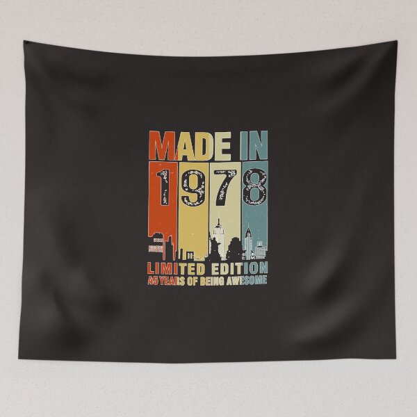 Item preview, 45Th Birthday Made In 1978 Limited Edition   designed and sold by AlessandrStros.
