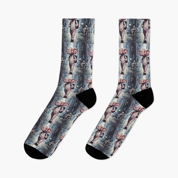 Item preview, Elephant Portrait. elephant in city designed and sold by ElephantVibes.