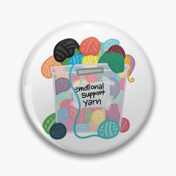 Item preview, Emotional Support Yarn designed and sold by thehookshelf.