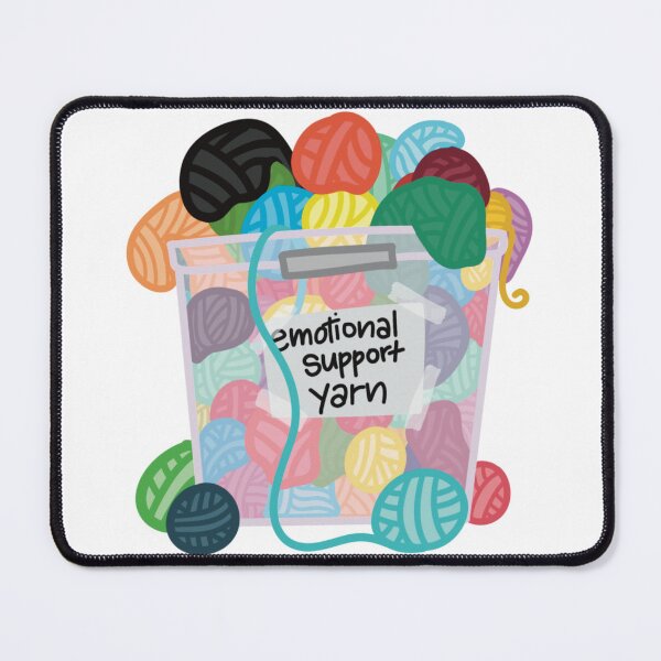Item preview, Emotional Support Yarn designed and sold by thehookshelf.