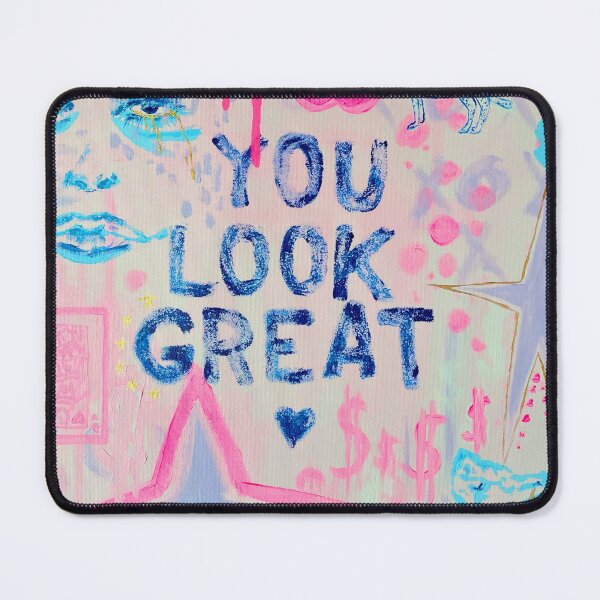 Item preview, "You Look Great" Collage designed and sold by lilywiik.