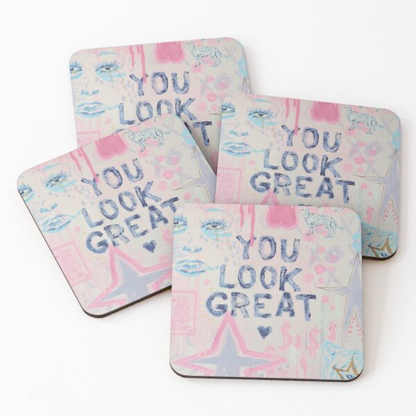 Item preview, "You Look Great" Collage (Washed Version) designed and sold by lilywiik.