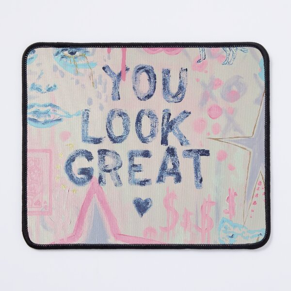 Item preview, "You Look Great" Collage (Washed Version) designed and sold by lilywiik.