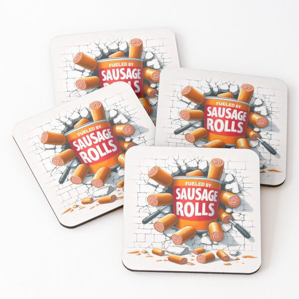Item preview, Fueled by sausage rolls designed and sold by Thedigital91.