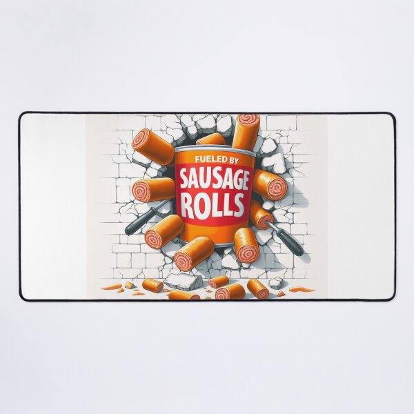 Item preview, Fueled by sausage rolls designed and sold by Thedigital91.