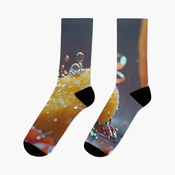 Item preview, Ripe mango with drops of juice designed and sold by ArteeInnovation.