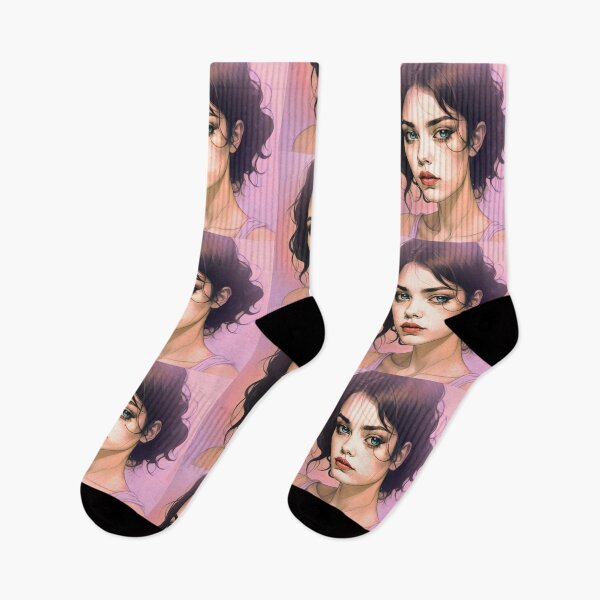 Item preview, Minimalist Portrait of a Young Woman designed and sold by Sanctum Icons.