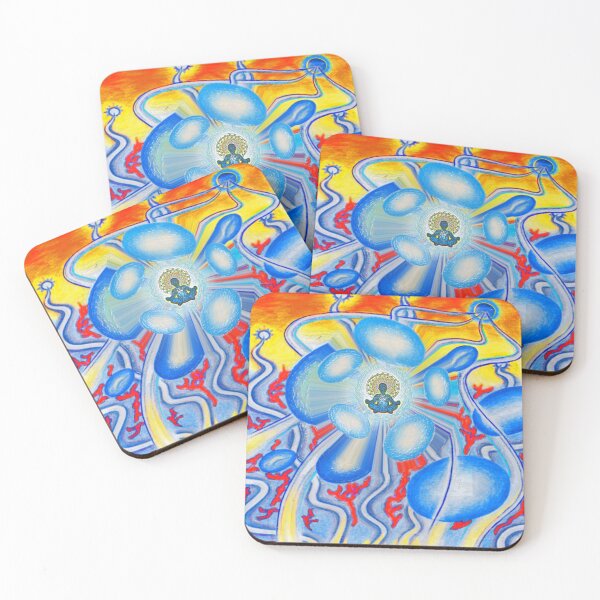 Item preview, ElectricalForceMeditation-LightBlue-ALt designed and sold by Klaus Bremner (Autotelic Art).