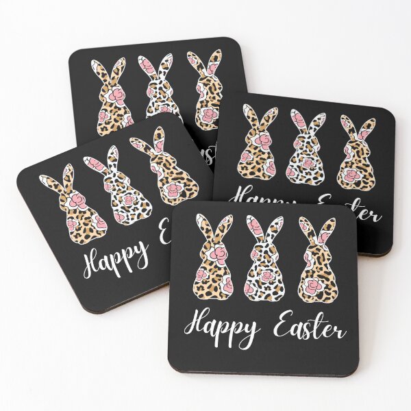 Aperçu de l'œuvre Easter Various Bunny Easter Egg Leopard Bunny Graphic Tee créée et vendue par ZACK ART.