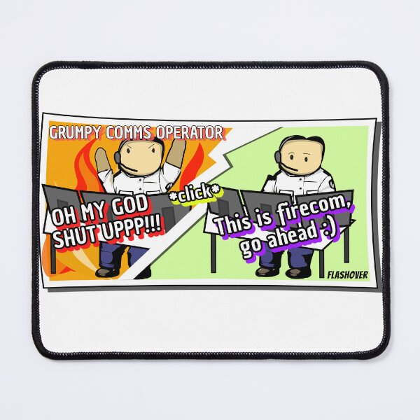 Item preview, Grumpy Comms Operator - Oh my god shut uppp!!! designed and sold by Flashover.