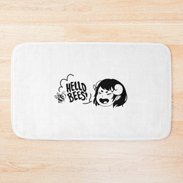 Item preview, Hello Bees! Transparent designed and sold by ObonDraws.