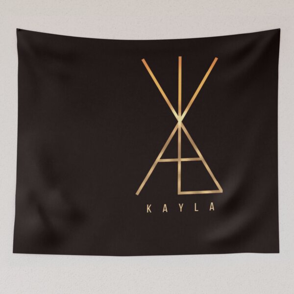 Item preview, Geometric Kayla Name Logo designed and sold by MarmiLacharite.