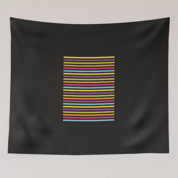 Item preview, 80S Colorful Stripes Graphic  designed and sold by EldonBogisic.