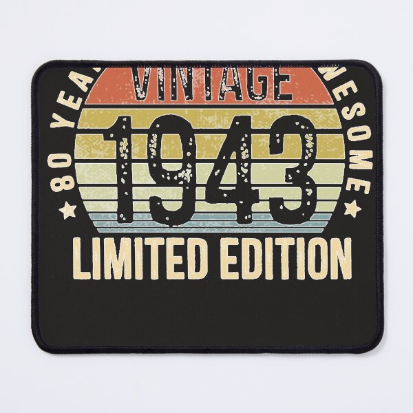 Item preview, 80 Years Of Being Awesome Vintage 1943 Limited Edition   designed and sold by EldonBogisic.