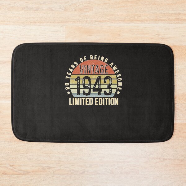 Item preview, 80 Years Of Being Awesome Vintage 1943 Limited Edition   designed and sold by EldonBogisic.