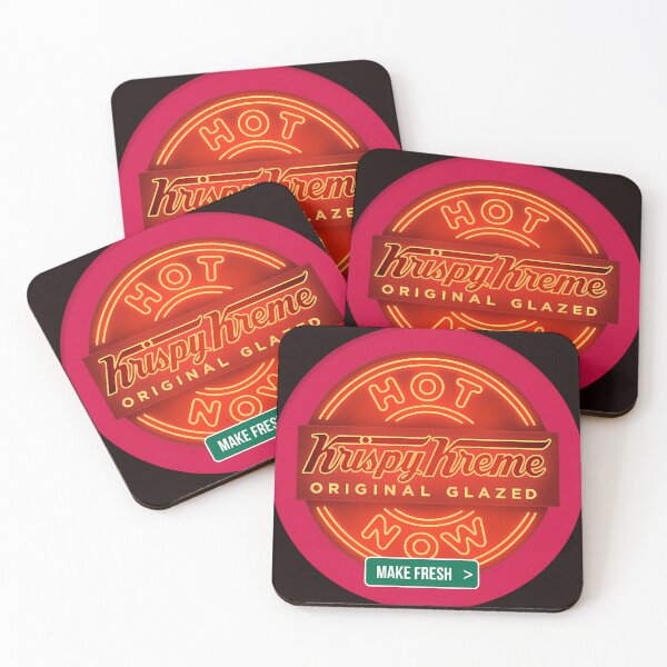 Item preview, circular krispy kreme logo merchandise designed and sold by MarmiLacharite.