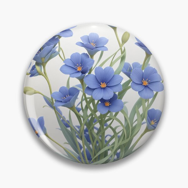 Item preview, The Cute Blue Flax. designed and sold by PatDoArt.