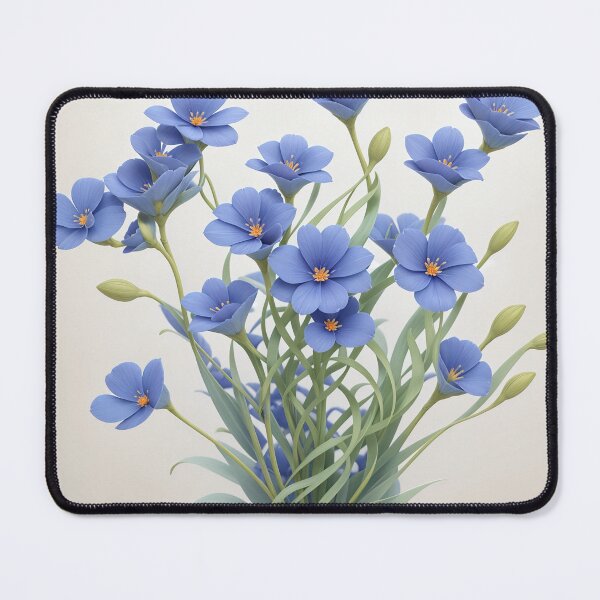 Item preview, The Cute Blue Flax. designed and sold by PatDoArt.