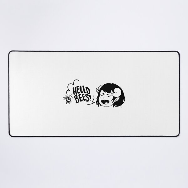 Item preview, Hello Bees! White designed and sold by ObonDraws.