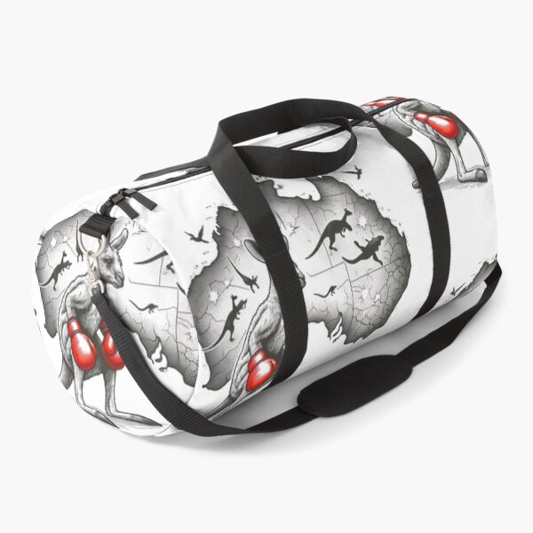 Item preview, boxing kangaroo Australia Red Gloves designed and sold by Martial-Art-23.