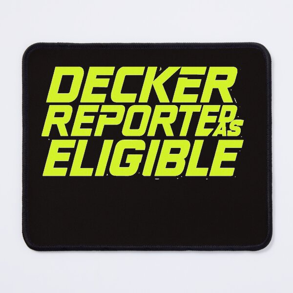 Item preview, decker reported as eligible designed and sold by Terbotv.