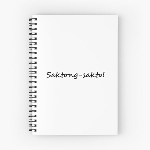 Item preview, ' Saktong-sakto! " in TAGALOG means " Perfect " in ENGLISH designed and sold by PabloBSanchez.