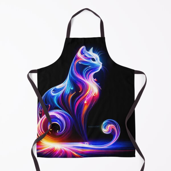 Item preview, Glowing Abstract Cat designed and sold by avercelart.