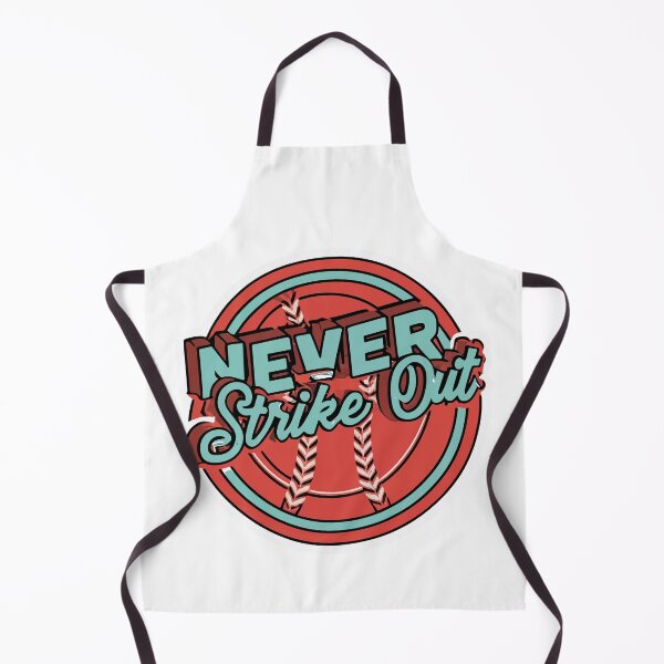 Item preview, Never Strike Out Baseball Mom Pop Art Design designed and sold by NiftyWrx.