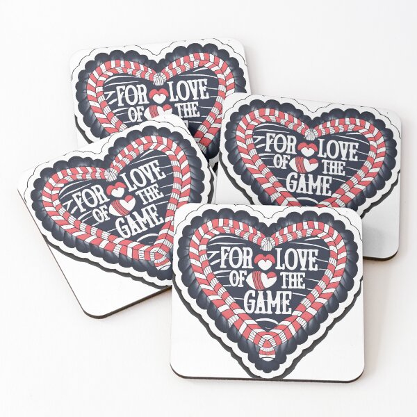 Item preview, Baseball Heart Lace - For Love of the Game Calligraphy designed and sold by NiftyWrx.