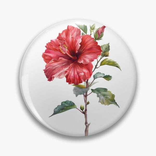 Item preview, Hibiscus Flower - Watercolor designed and sold by junkydotcom.