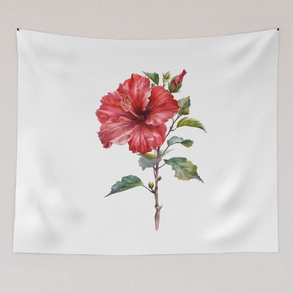 Item preview, Hibiscus Flower - Watercolor designed and sold by junkydotcom.