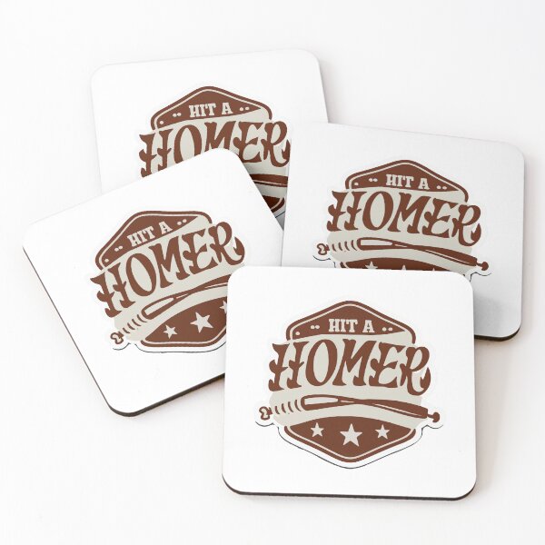 Item preview, Hit a Homer - Varsity Style Baseball Design designed and sold by NiftyWrx.
