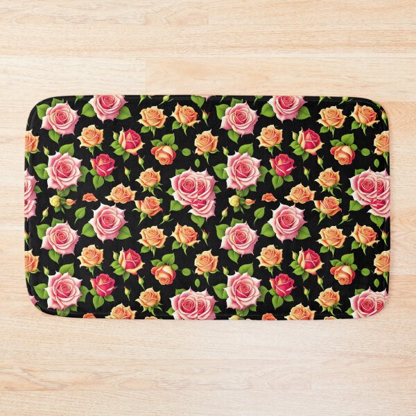 Item preview, Roses with black background designed and sold by DesignsbyVelvet.