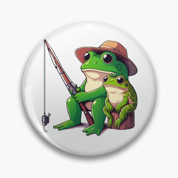 Item preview, Frog And Toad Fishing designed and sold by Designowner.