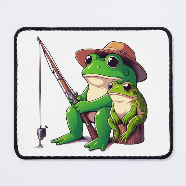 Item preview, Frog And Toad Fishing designed and sold by Designowner.