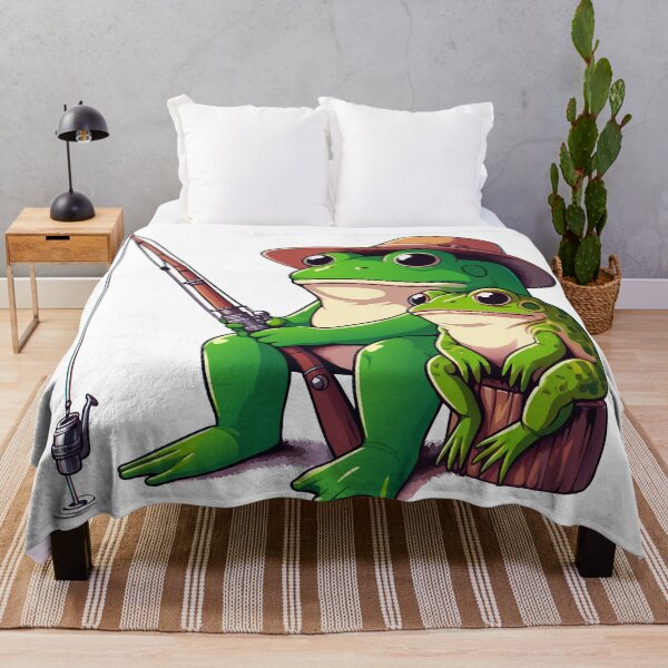 Item preview, Frog And Toad Fishing designed and sold by Designowner.
