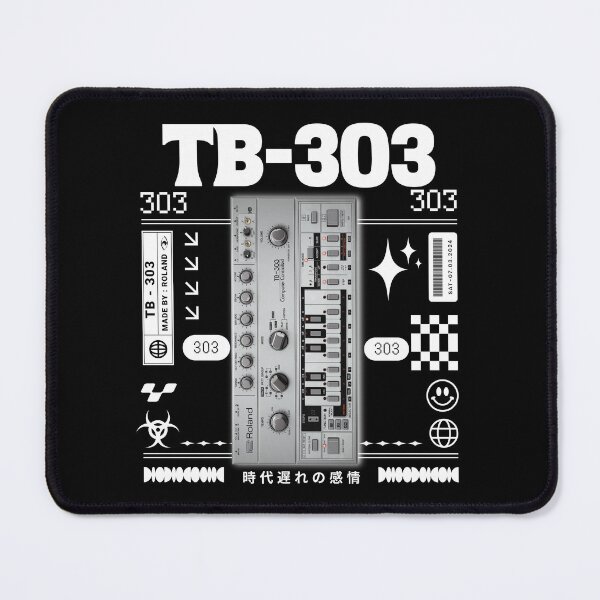 Item preview, TB 303 - The Acid Box (White)  designed and sold by Discothreadz.