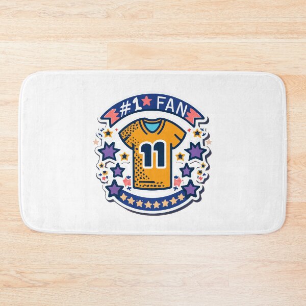 Item preview, Baseball Mom #1 Fan Jersey Design designed and sold by NiftyWrx.