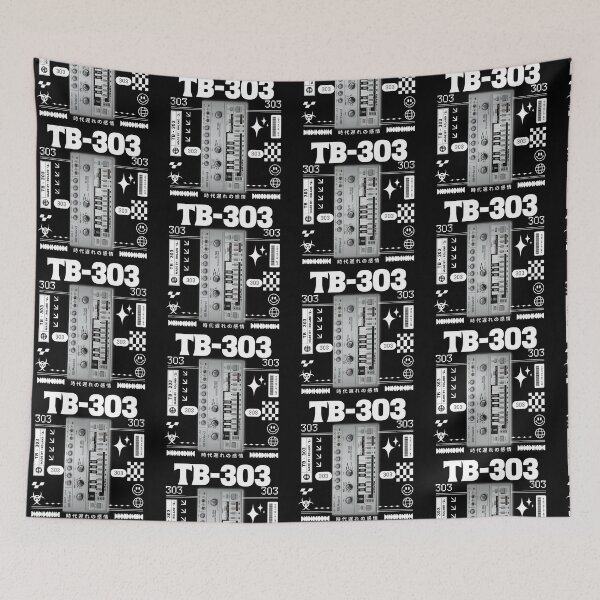 Item preview, TB 303 - The Acid Box (White)  designed and sold by Discothreadz.